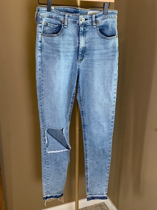 Rag & Bone Nina High-Rise Skinny Jeans – Light Wash, Size 30 - Picture 1 of 11